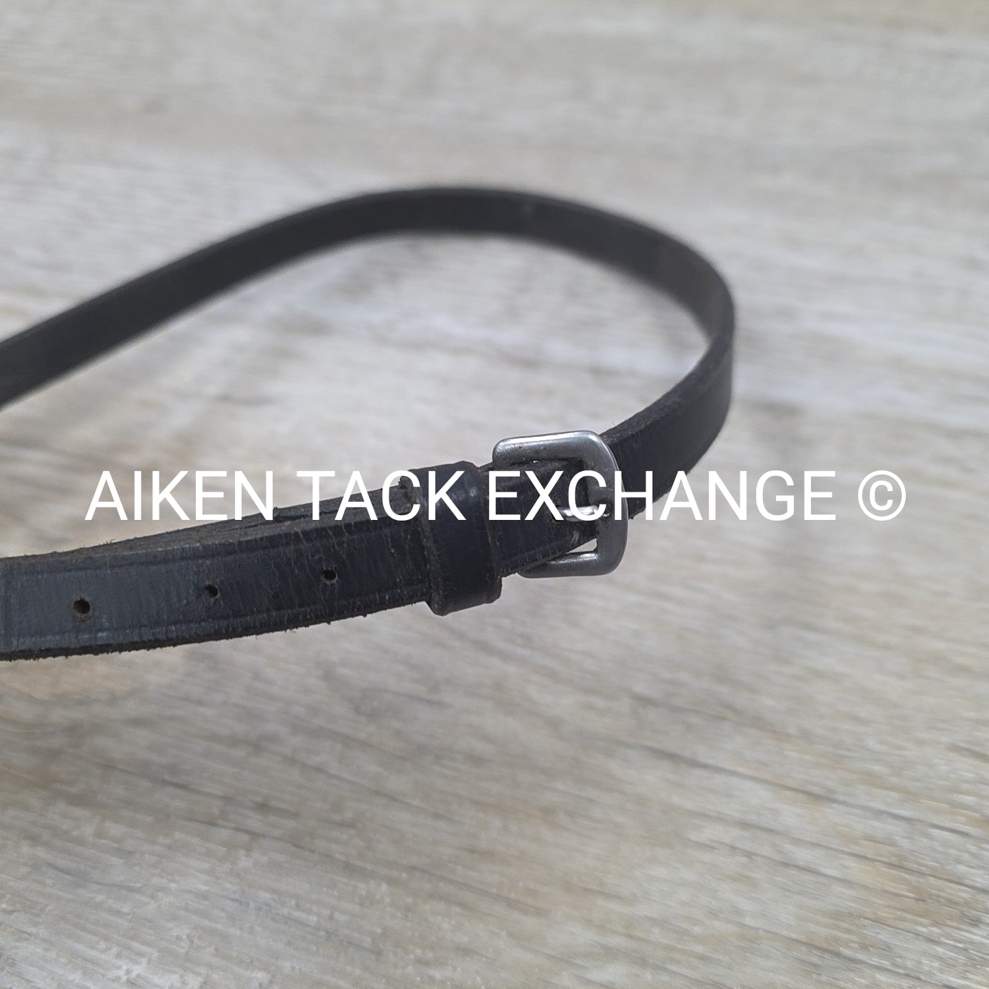 BARGAIN BUNDLE: Plain Flat Noseband & Padded Flash Noseband, Black, Size Full