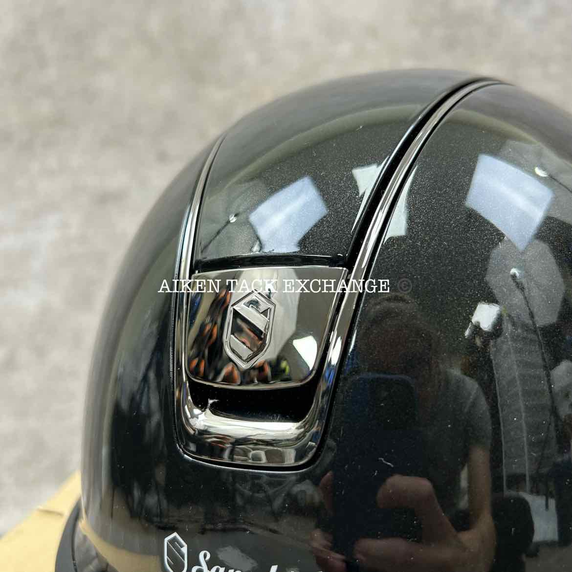 Samshield Shadow Race Glossy Helmet, Size 6 7/8 (55) MFG Date 11/2017