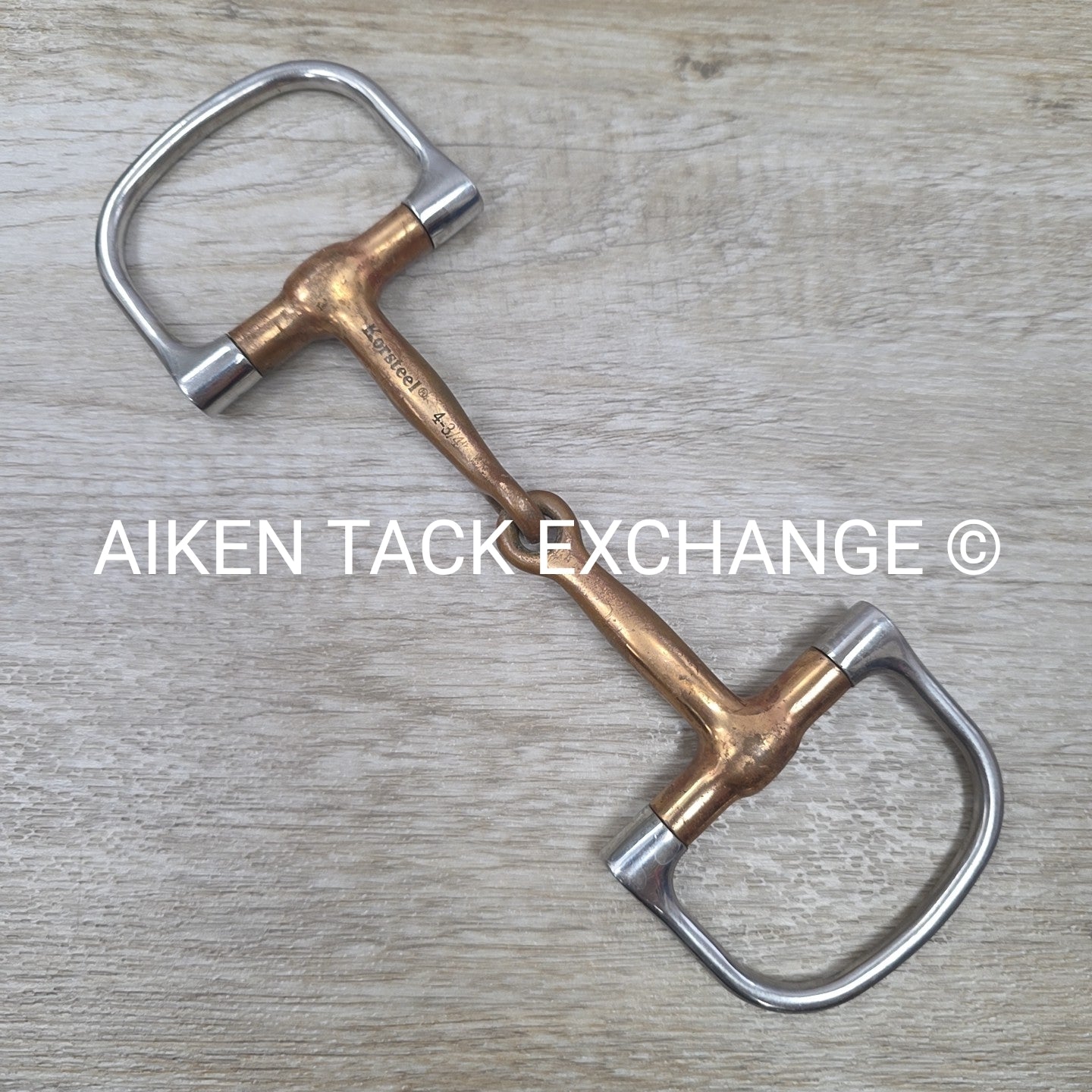 Korsteel Single Joint Copper D Ring Bit 4.75"