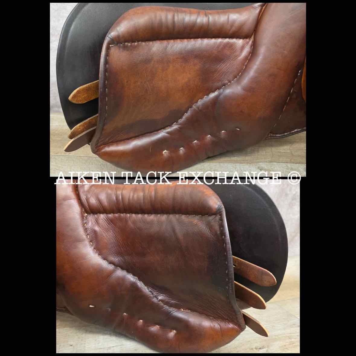 Stubben Siegfried Saddle, 16.5" Seat, 31.5 cm Tree - Wide, Wool Flocked Panels