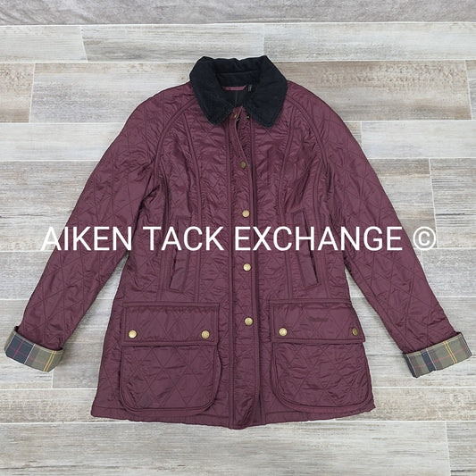 Barbour Beadnell Polarquilt Jacket, Size 6 (has blemishes)