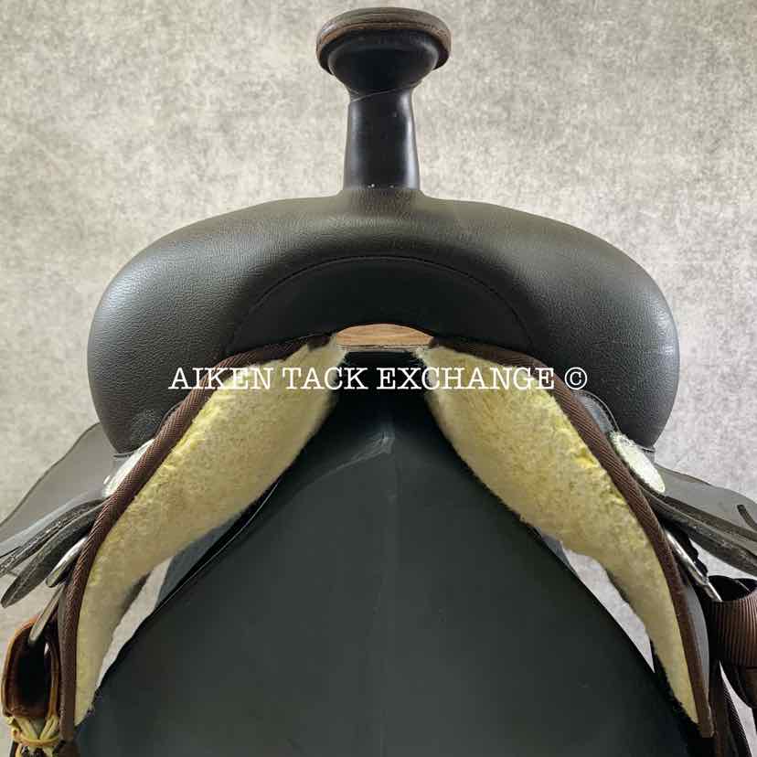 Wintec Western Saddle, 17" Seat, Regular Tree - Semi QH Bars