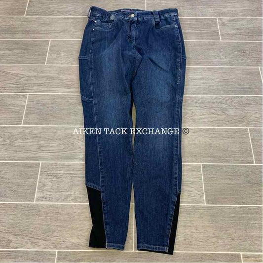 Cavallo Silicone Grip Full Seat Denim Breeches, Size 26