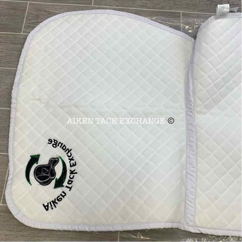TuffRider All Purpose Saddle Pad with ATE Logo, White