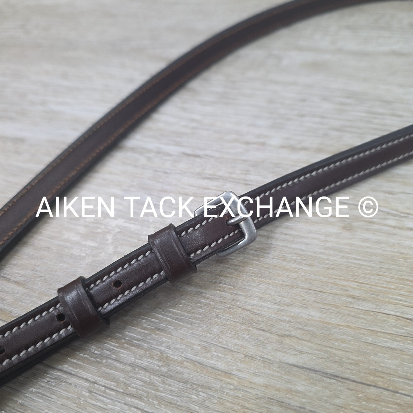 KL Select Red Barn Raised Fancy Stitch Standing Martingale, Size Cob