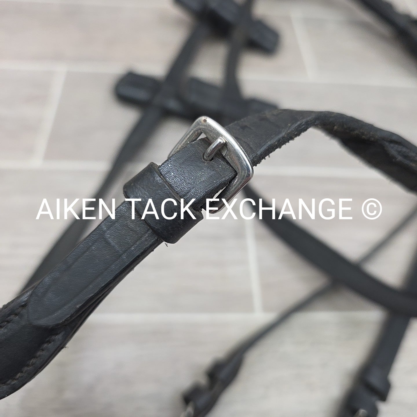 Correct Connect Aaron Vale Reins with 3 Padded Hand Grips, Black, Size Full