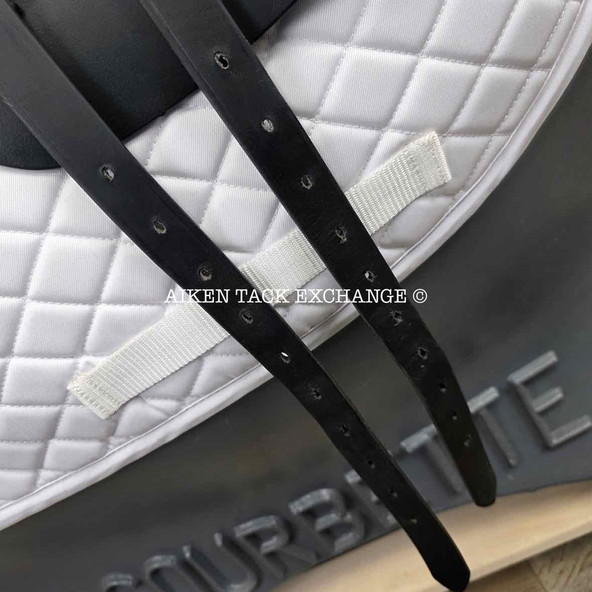 Stubben 1894 Dressage Saddle, 17" Seat, 32cm Tree - Wide, Wool Flocked Panels