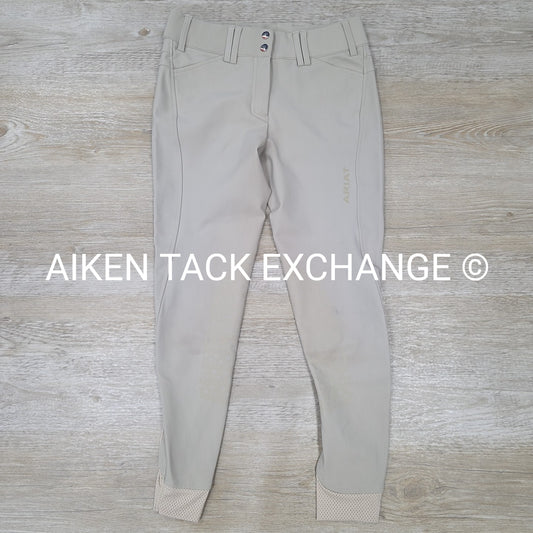 Ariat Tri Factor Silicone Grip Knee Patch Breeches, Size 22 R