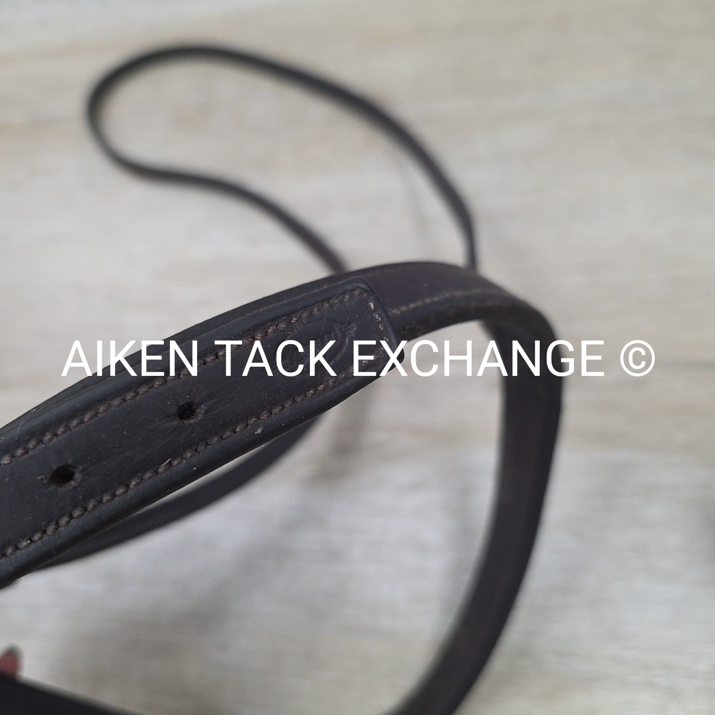 BARGAIN BUNDLE: 2 Edgewood Fancy Stitched Nosebands, Brown, Size Full