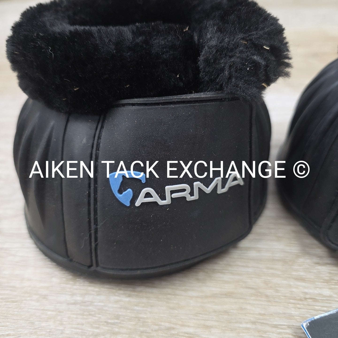 Shires Arma Over Reach Bell Boots w/ Fleece Trim, Size Full