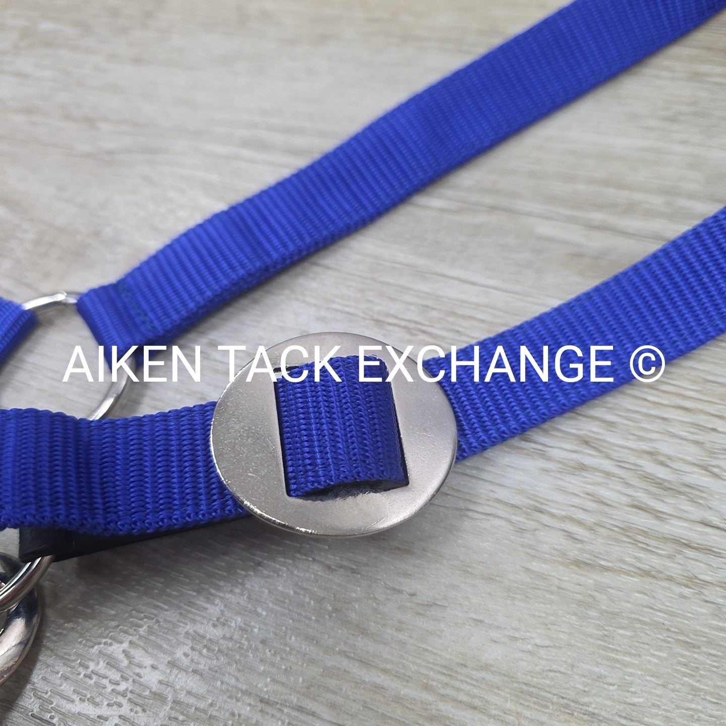 TuffRider Breakaway Nylon Halter & Lead Rope Set, Blue, Size Full