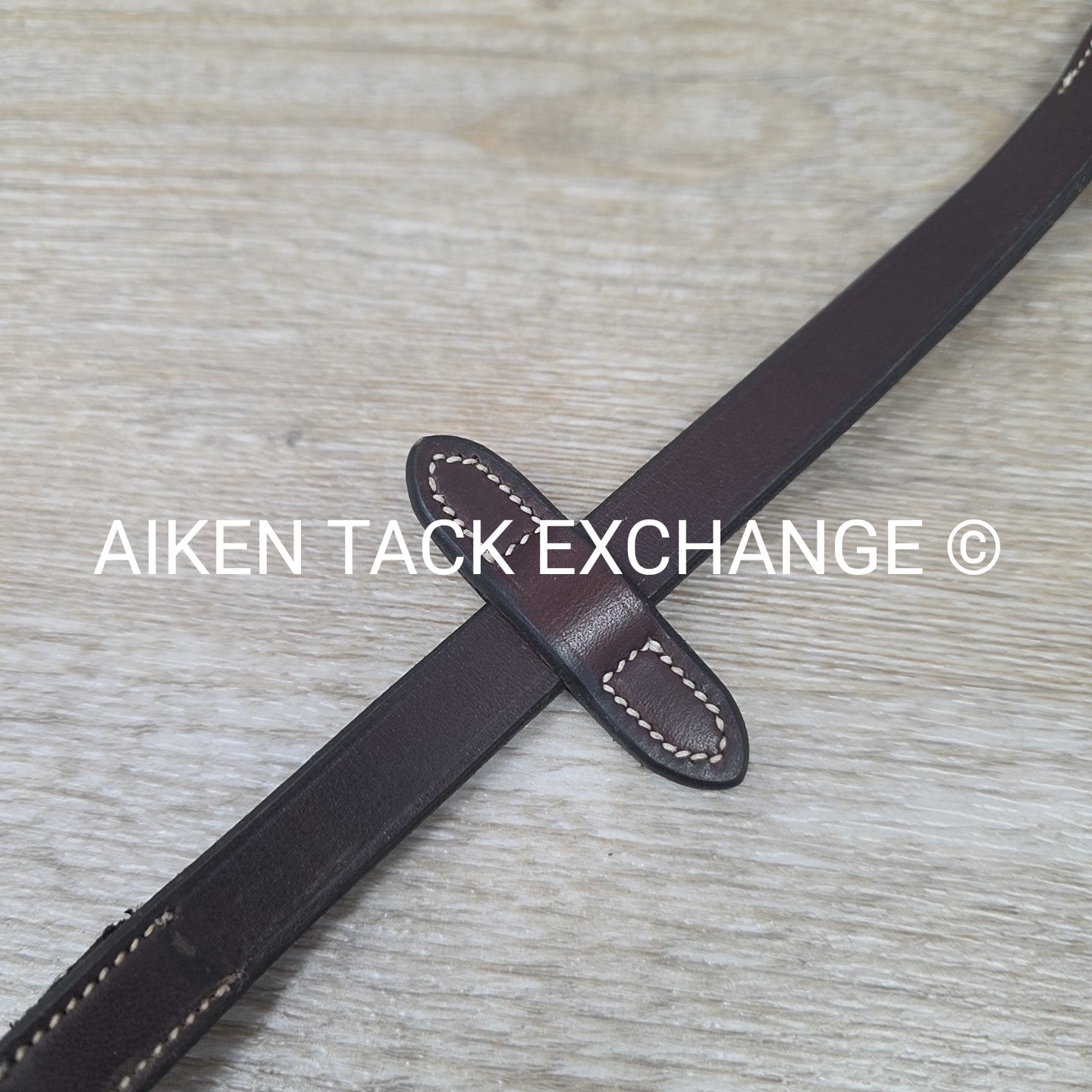 Penelope Elastic Rubber Grip Reins, Brown, 55"