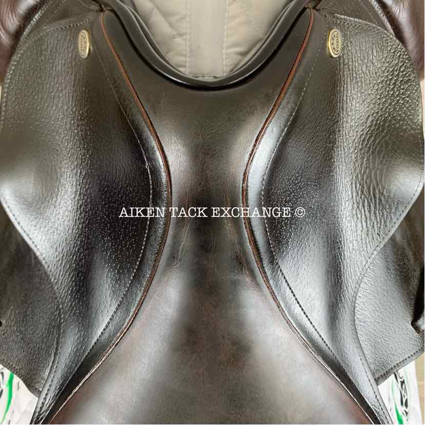 Mark Todd Close Contact Jump Saddle, 17.5" Seat, Medium Narrow Tree, Wool Flocked Panels