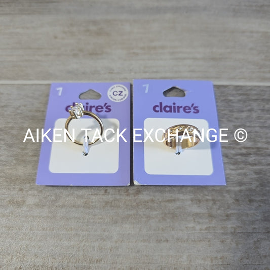 Claire's Rings (2) - Size 7