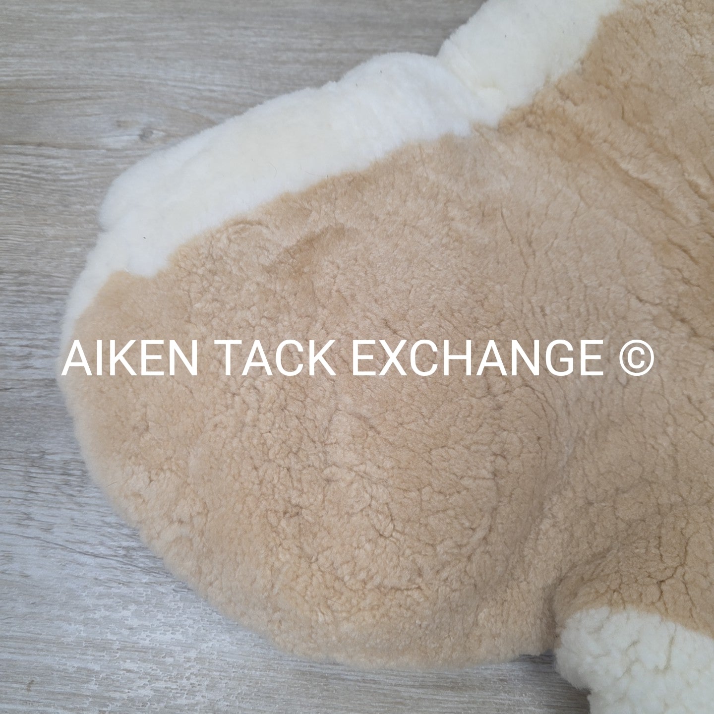 Fleeceworks Perfect Balance Rolled Edge Sheepskin Half Pad with Front Shims, Siz