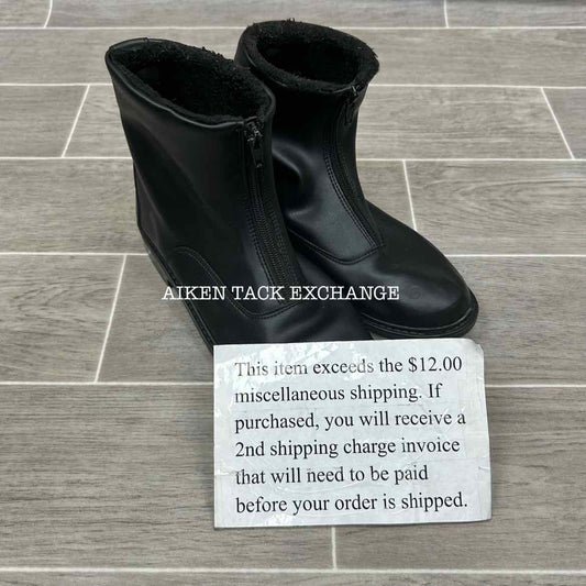 TuffRider Fleece Lined Zip Paddock Boots, Size 8.5