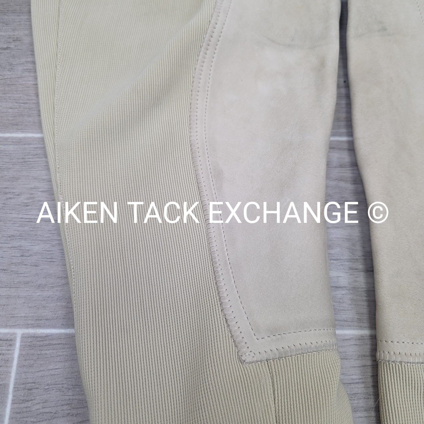 Trainers Choice Leather Full Seat Breeches, Size 34R