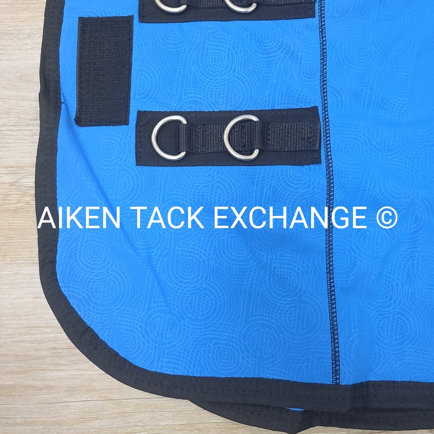 Fenwick Equestrian Softshell Therapeutic Bamboo Blanket, Blue, Size 78"