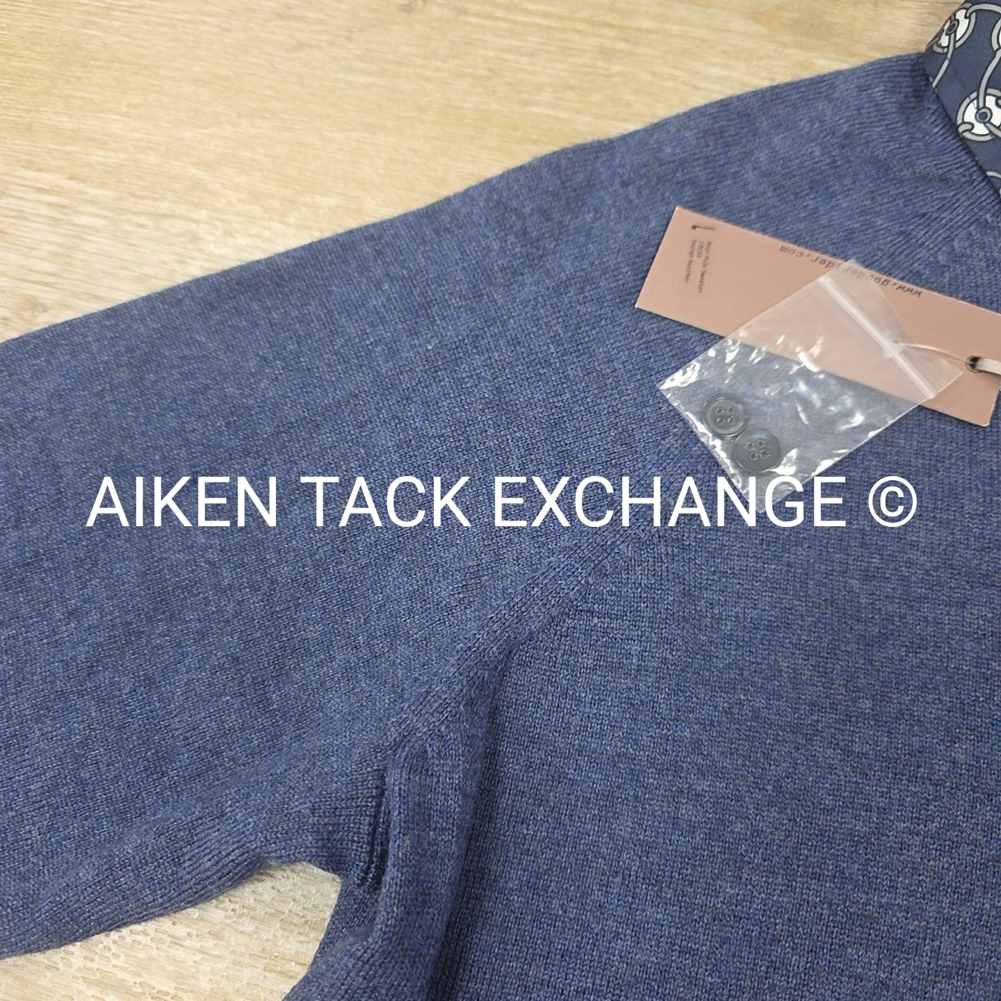 Goode Rider Posh Polo Sweater, Size Large