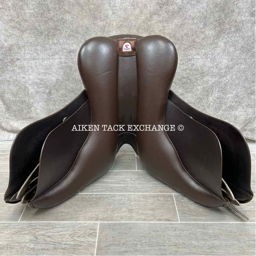 **SOLD** 2020 Bates VSD All Purpose Saddle with HART, 17.5" Seat, Adjustable Tree - Changeable Gullet, CAIR Panels