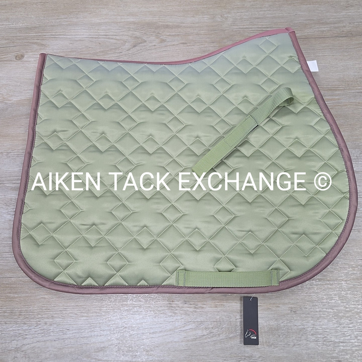 HKM Golden Bit All Purpose Saddle Pad & Ear Bonnet Set, Size Full