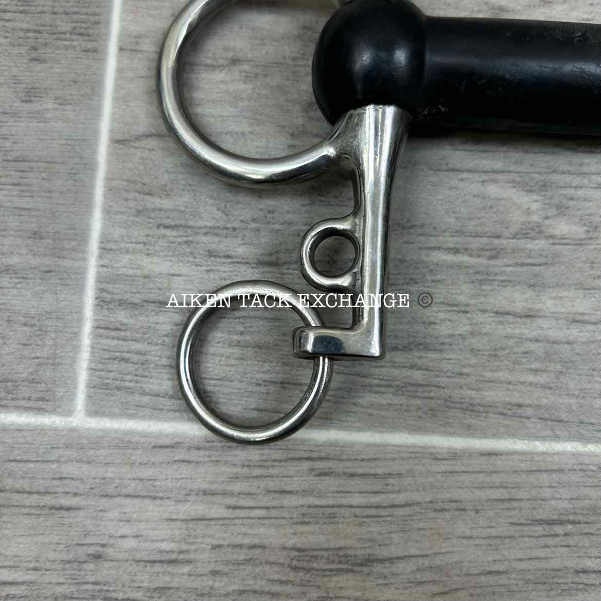Korsteel Mullen Mouth Soft Rubber Pelham Bit 5.5"