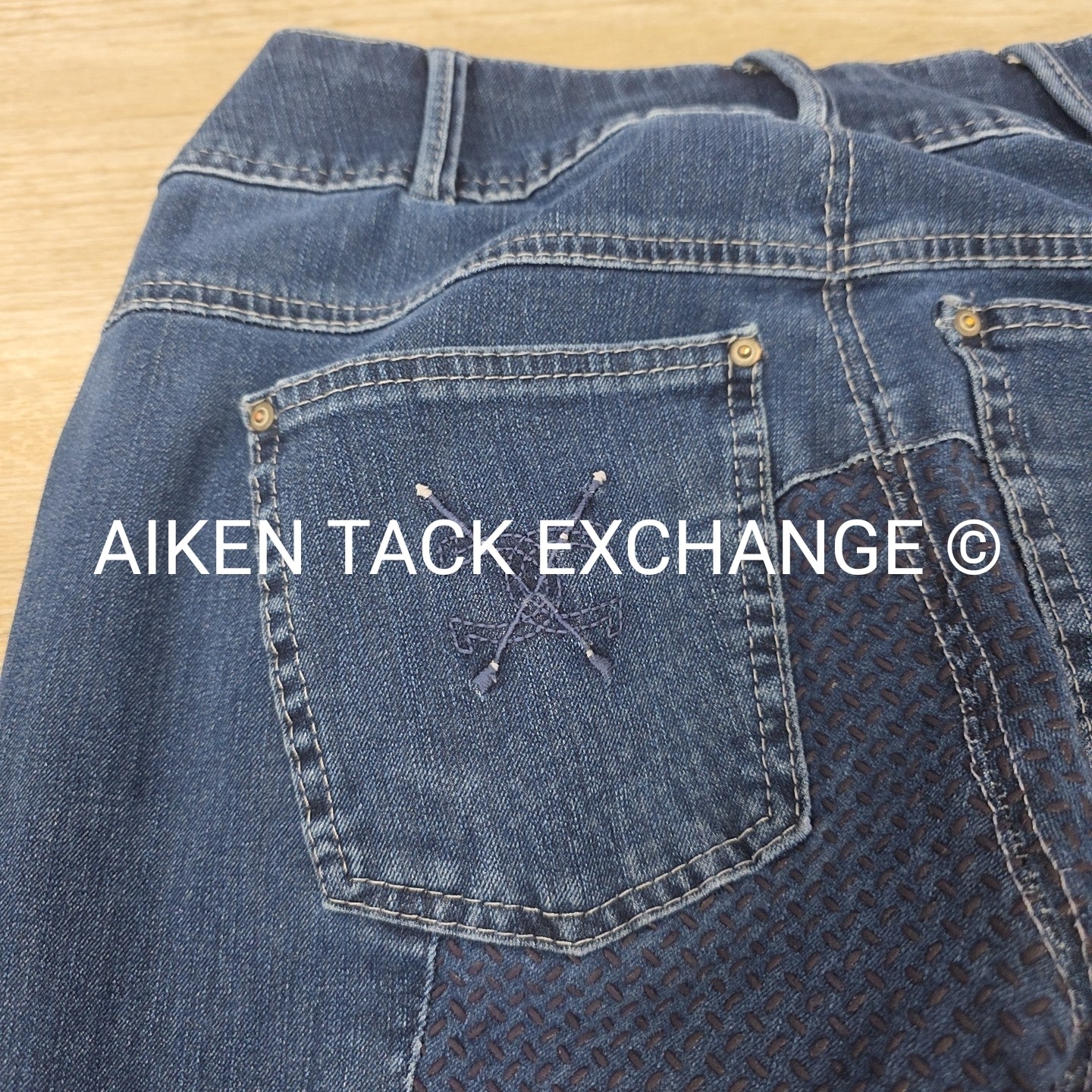 Goode Rider Silicone Grip Full Seat Breeches, Size 28