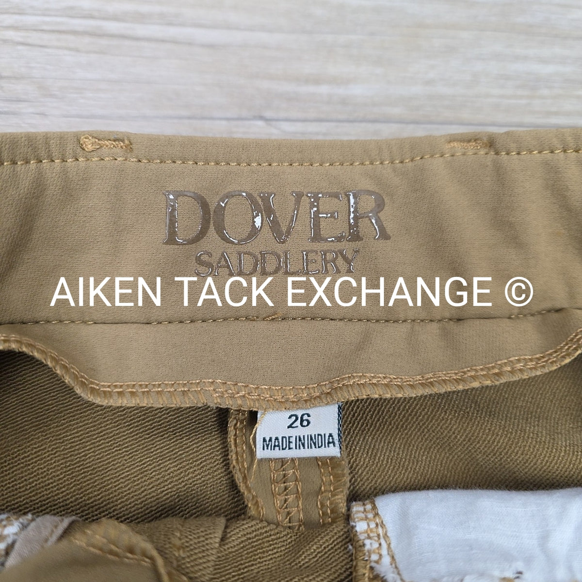 Dover Saddlery Silicone Grip Knee Patch Breeches, Women's 26