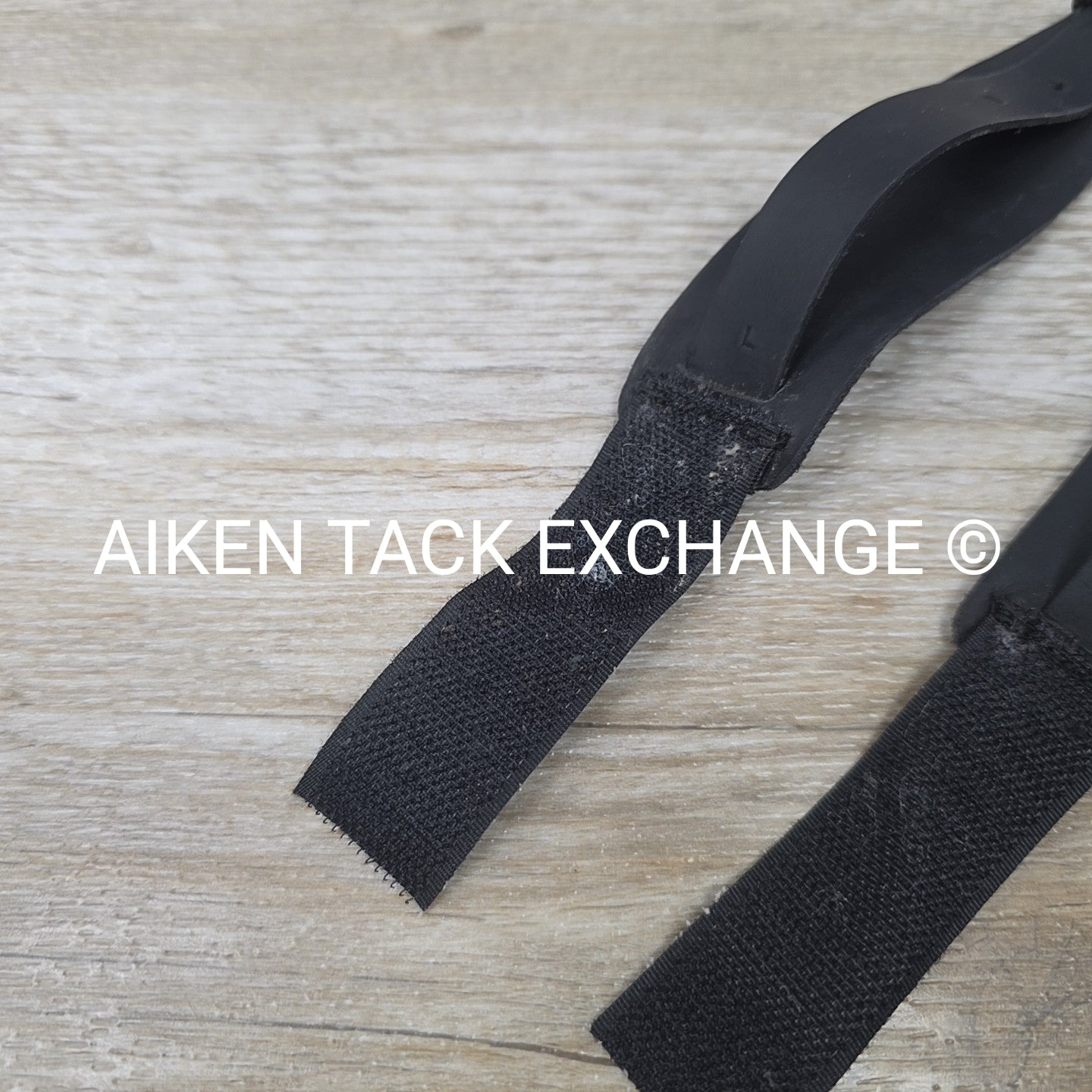 Camelot Quik N EZE Gerter Jodhpur Straps, Black, Size Large