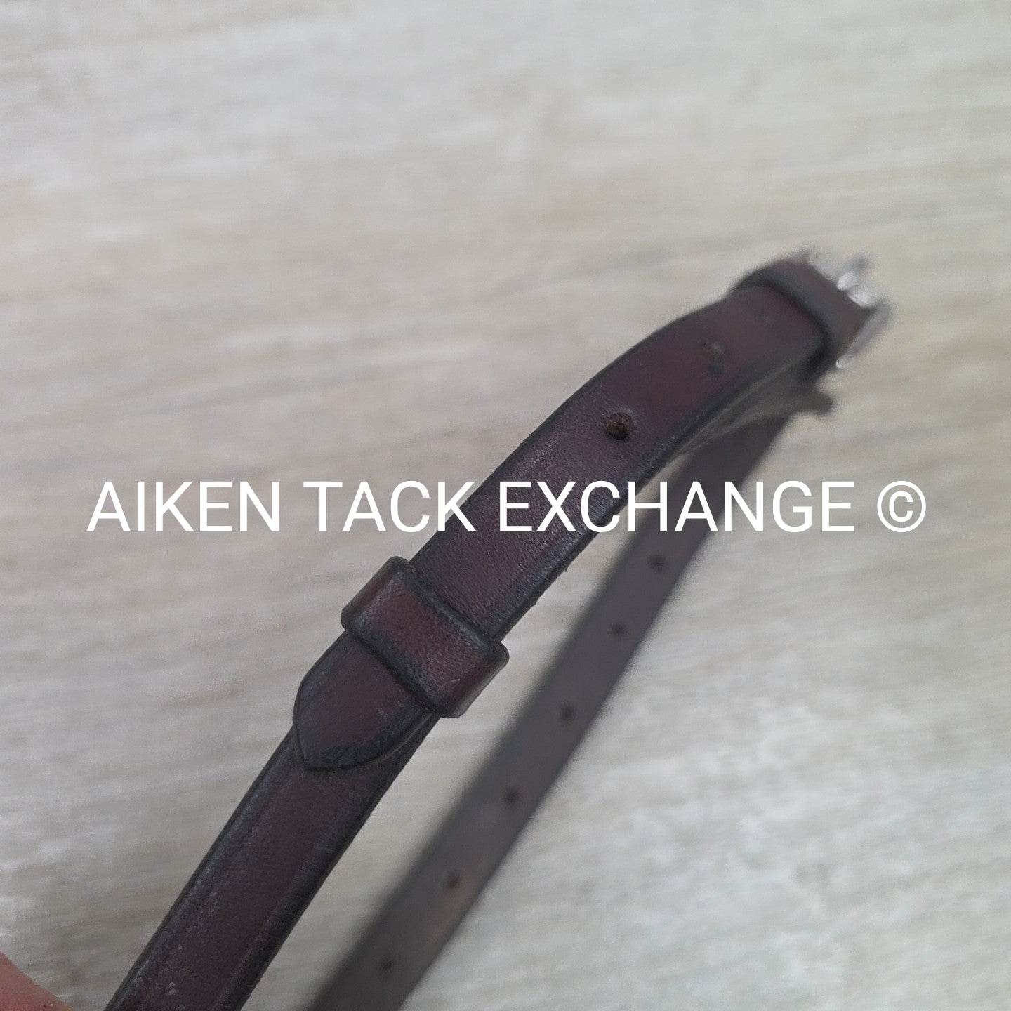 Leather Flash Strap. Brown