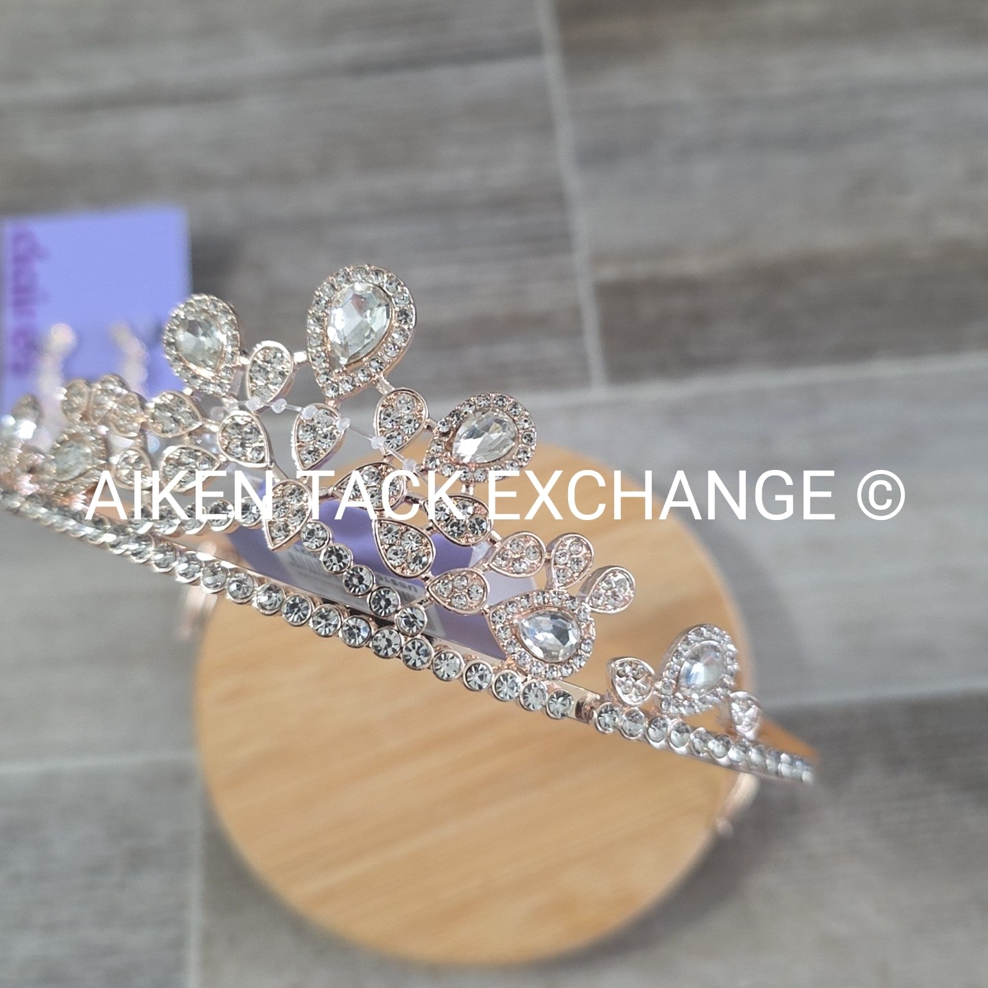 Claire's Bundle - 1 Tiara, 2 Sets of Earrings, 1 Necklace