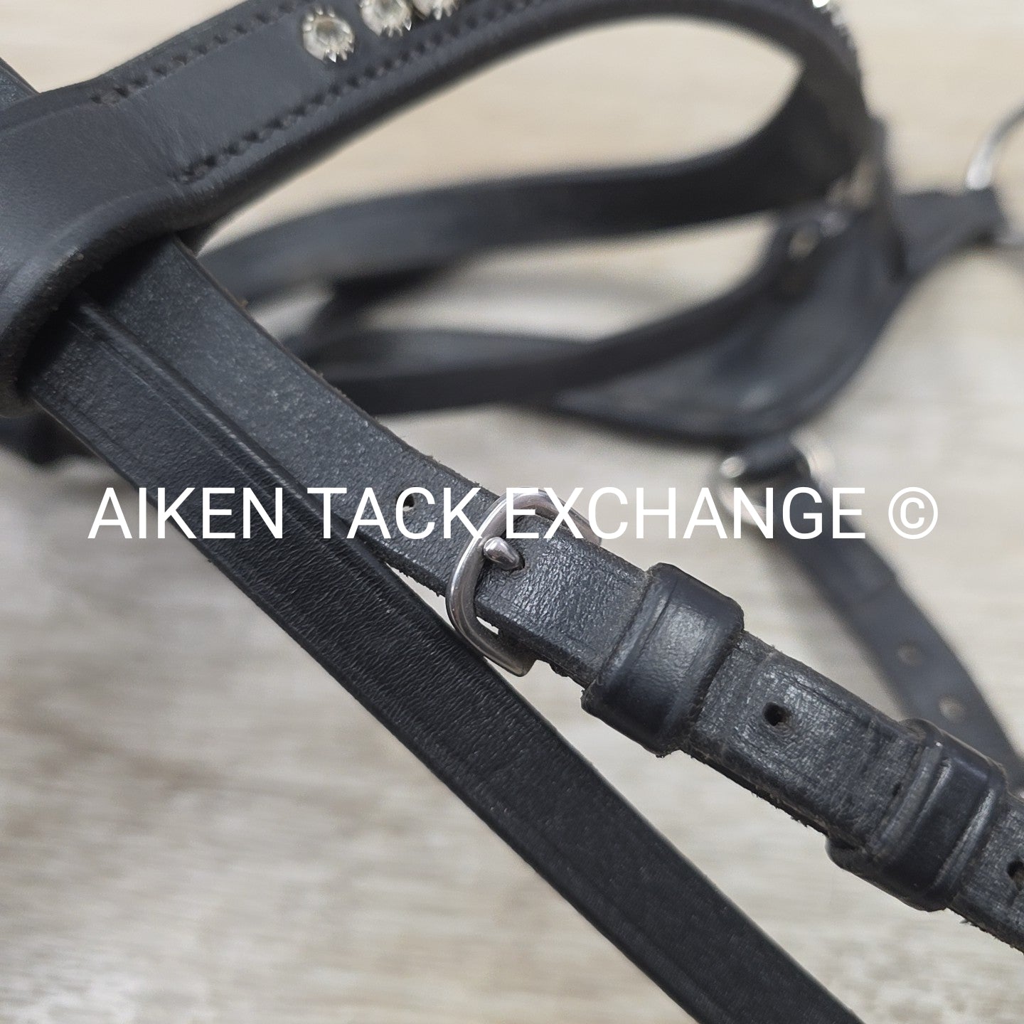 Tota Comfort System Drop Noseband Bridle, No Reins, Black, Size Full