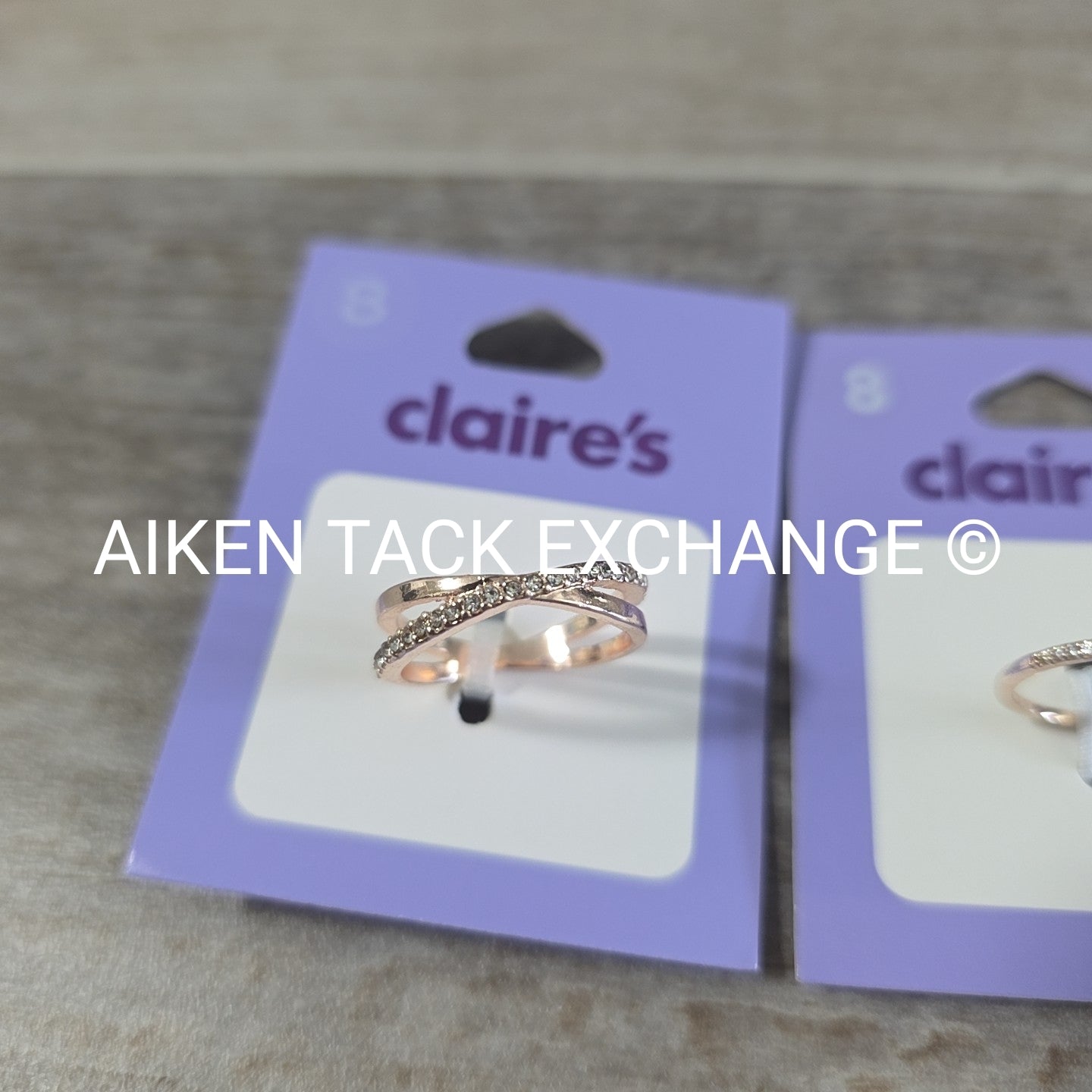 Claire's Rings (2) - Size 8
