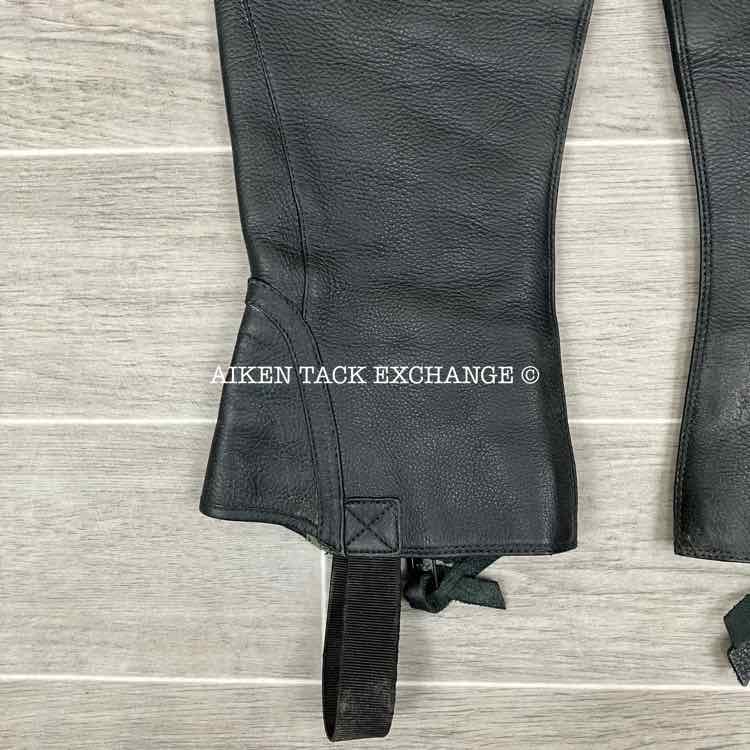 Ariat Breeze Half Chaps, Black, Size Medium