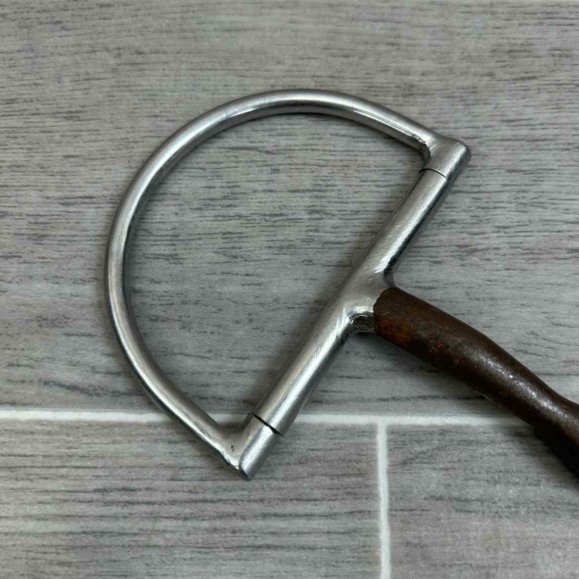 Jay Shuttleworth Hinged Sweet Iron D Ring Bit 5.25"