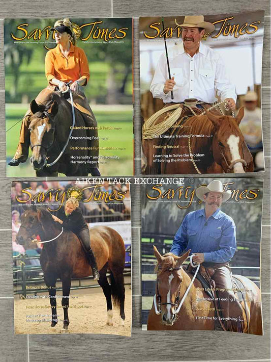 Parelli Savvy Times Magazines: February, May, August, & November 2009