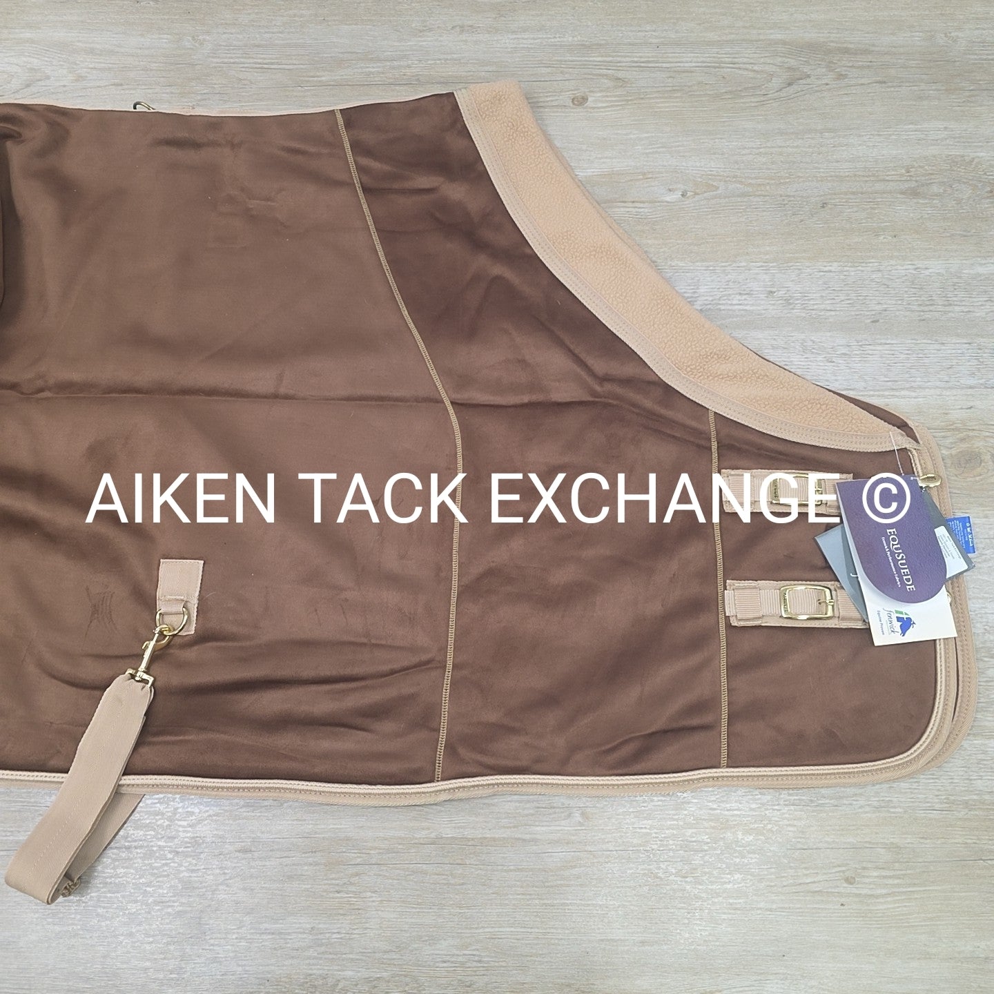 Fenwick Equestrian EquSuede Performance Cooler, Mocha, 74"