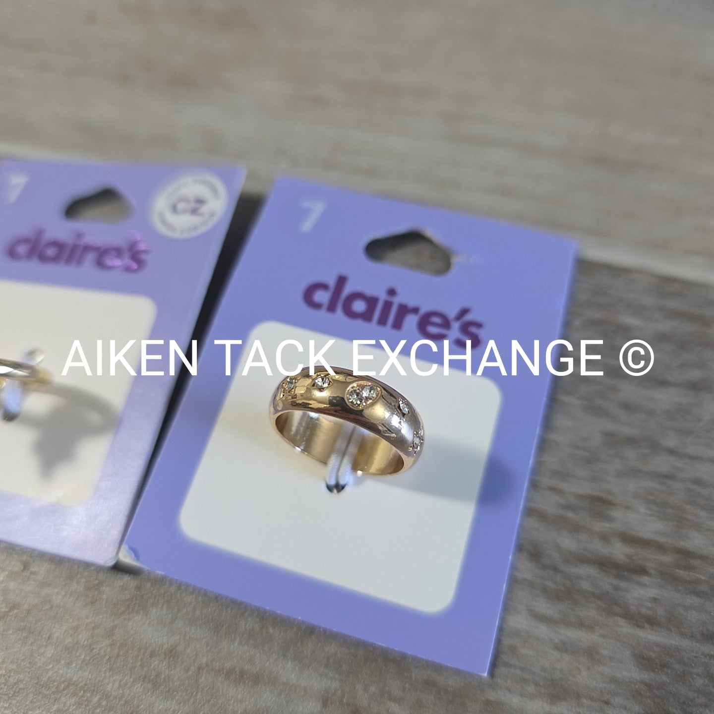 Claire's Rings (2) - Size 7