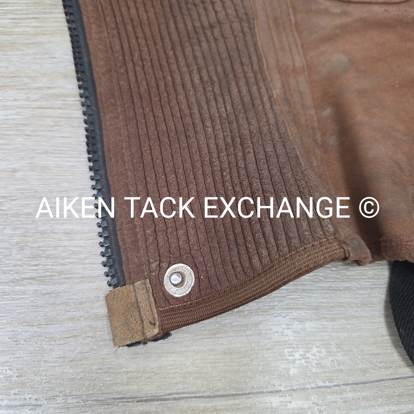 RHC Suede Half Chaps, Size Small