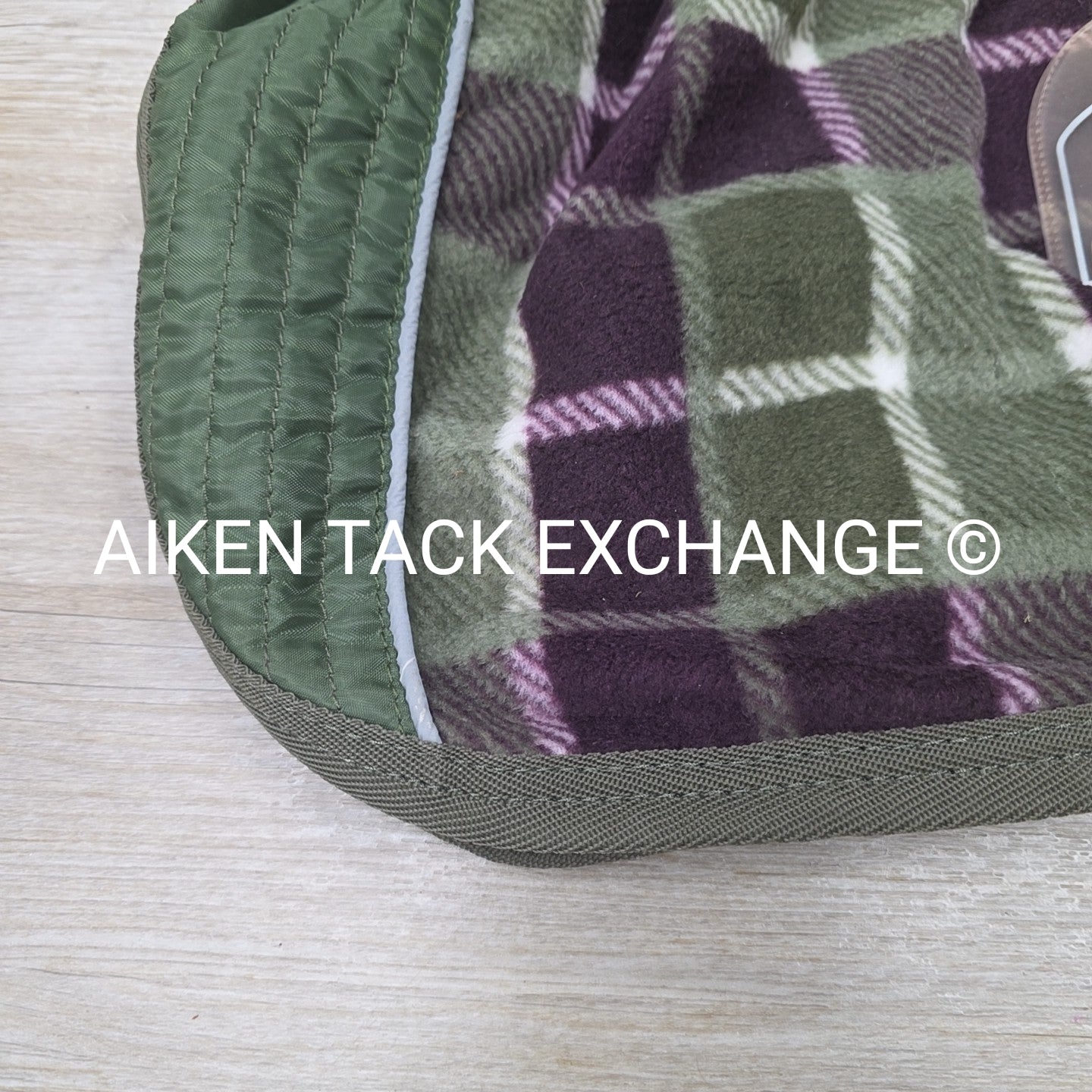 EOUS Plaid Fleece Cooler, 81"