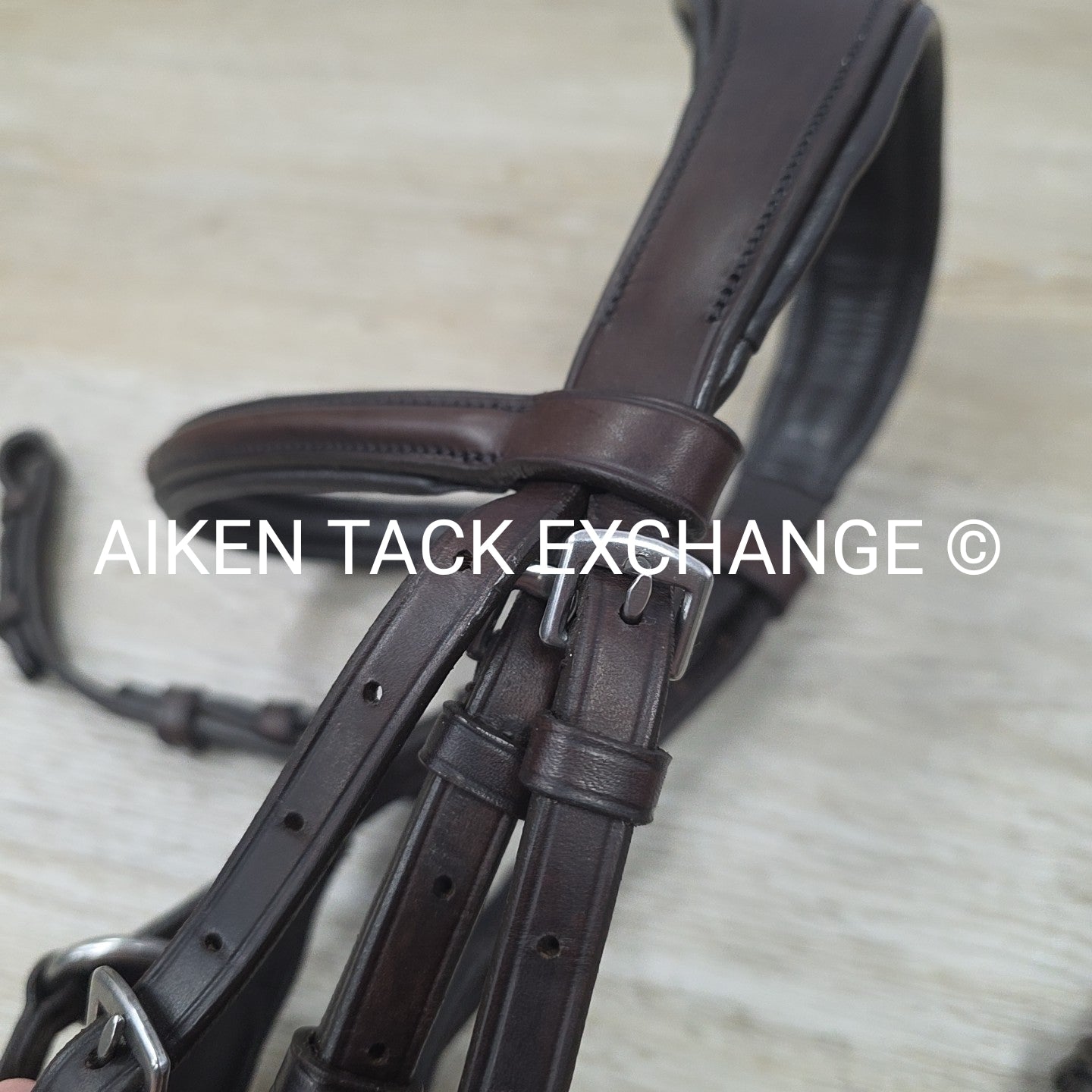Collegiate ComFiTec Bridle with Reins, Brown, Size Cob