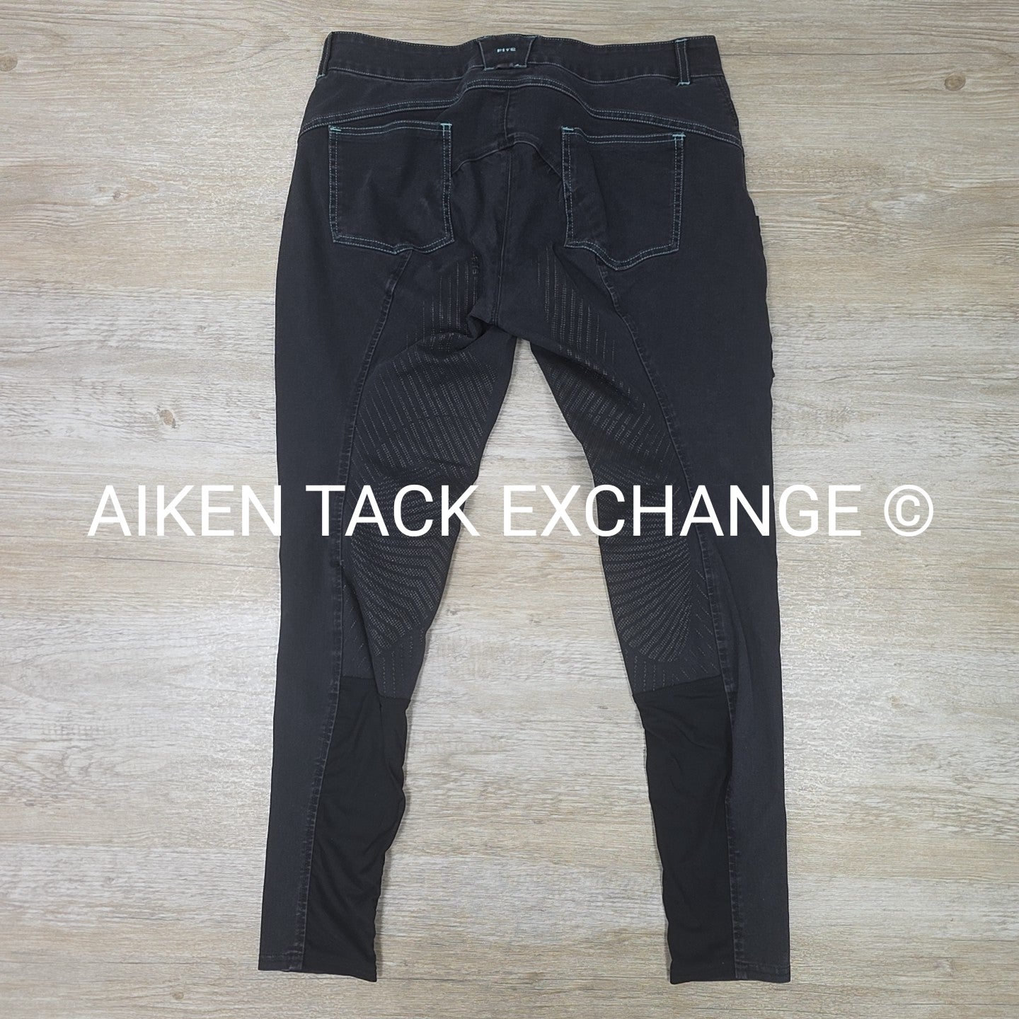 FITS Silicone Grip Full Seat Denim Breeches, Women's XLarge