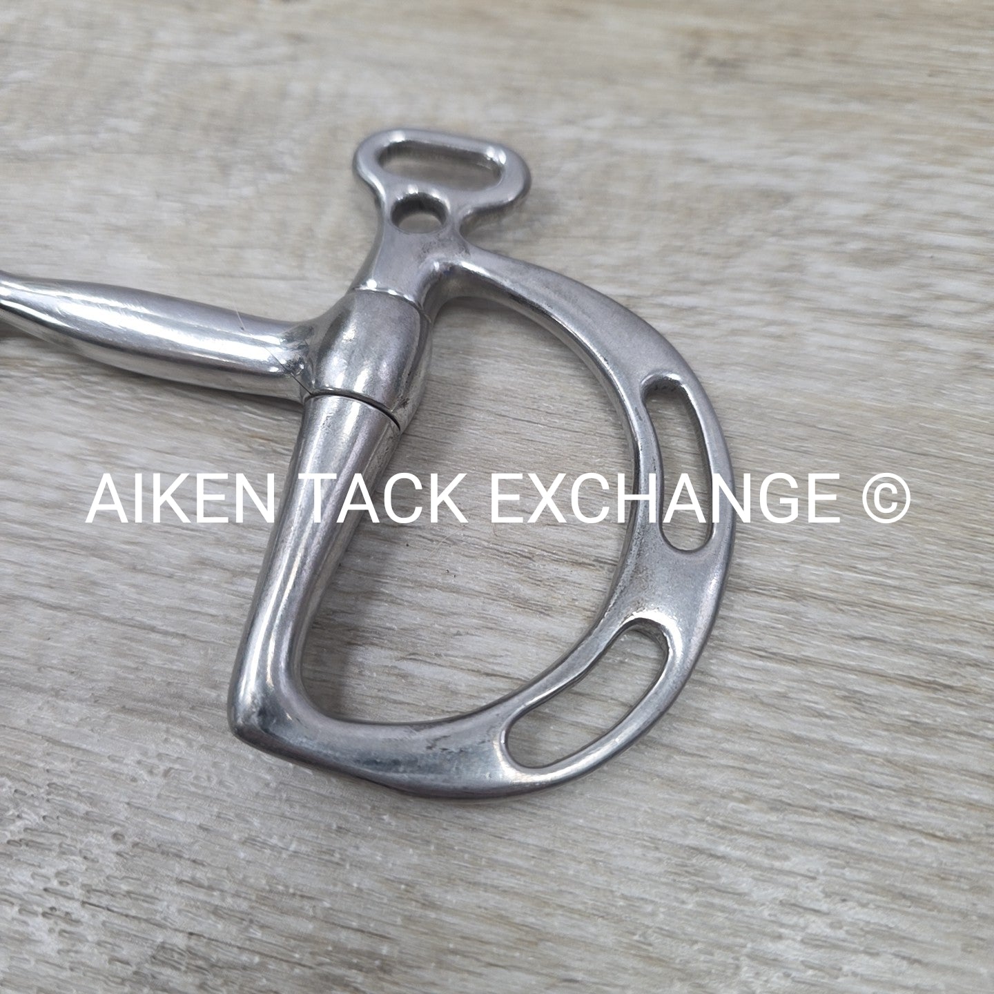 State Line Tack Single Joint Uxeter Kimberwick 5" (No Hooks & Chain)