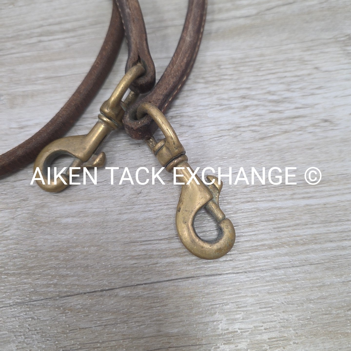Western Leather Reins with Snap Ends