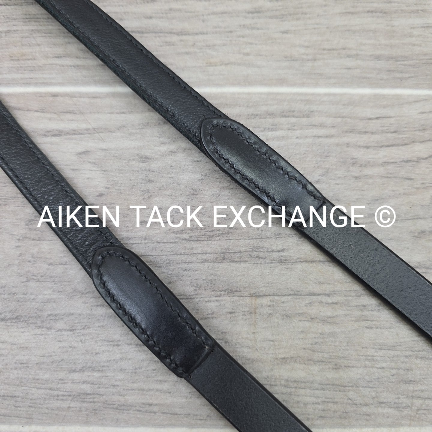 Passier Comfort Leather Reins, Black, 55"