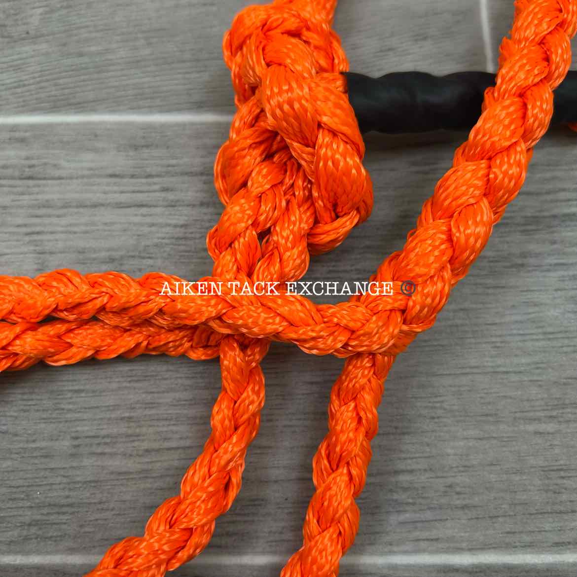 Braided Rope Halter with Lead