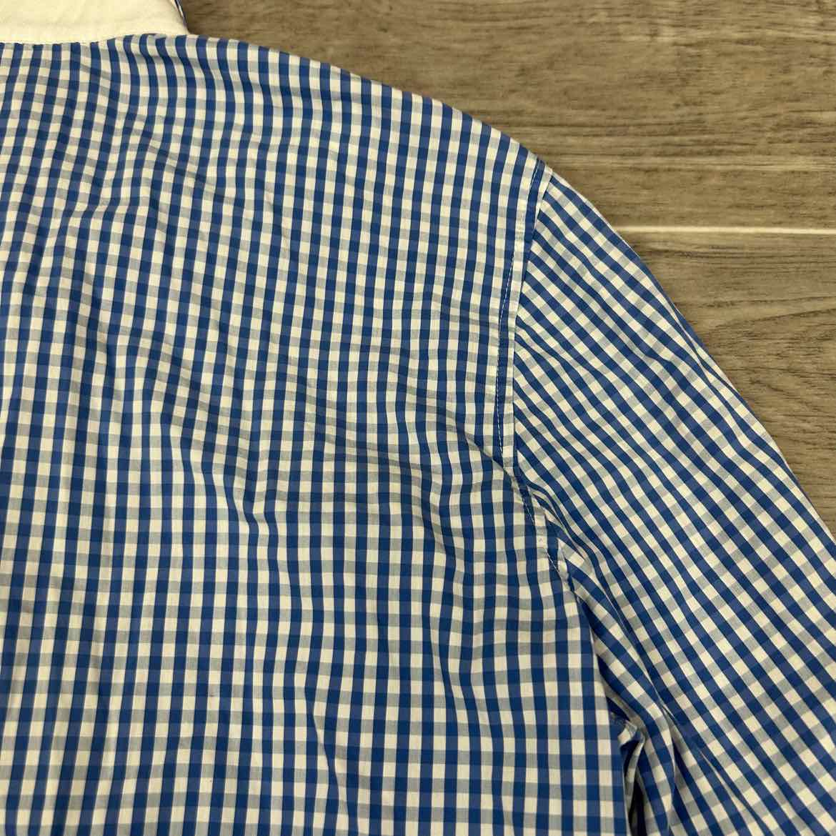 Fior Da Liso Long Sleeve Collared Shirt, Size 10