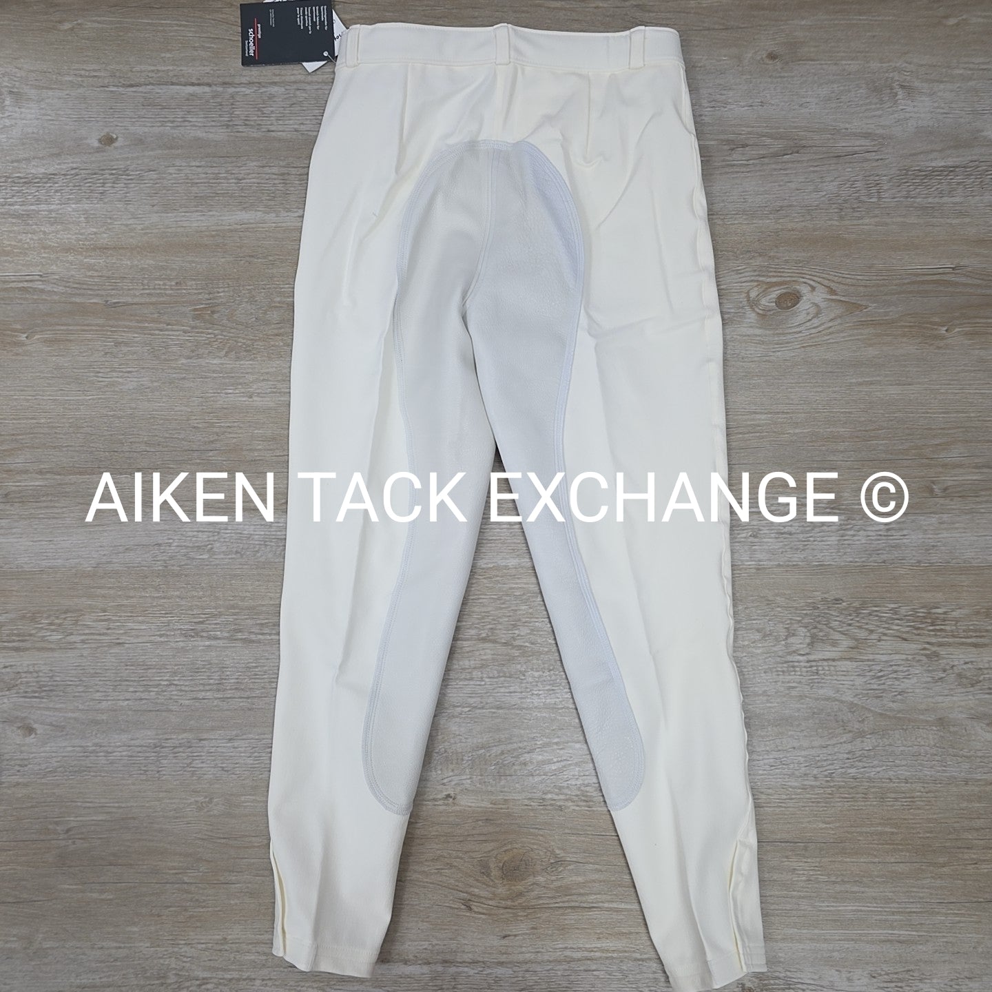Tropical Rider Jane Savoie Leather Full Seat Breeches, Size 32 R