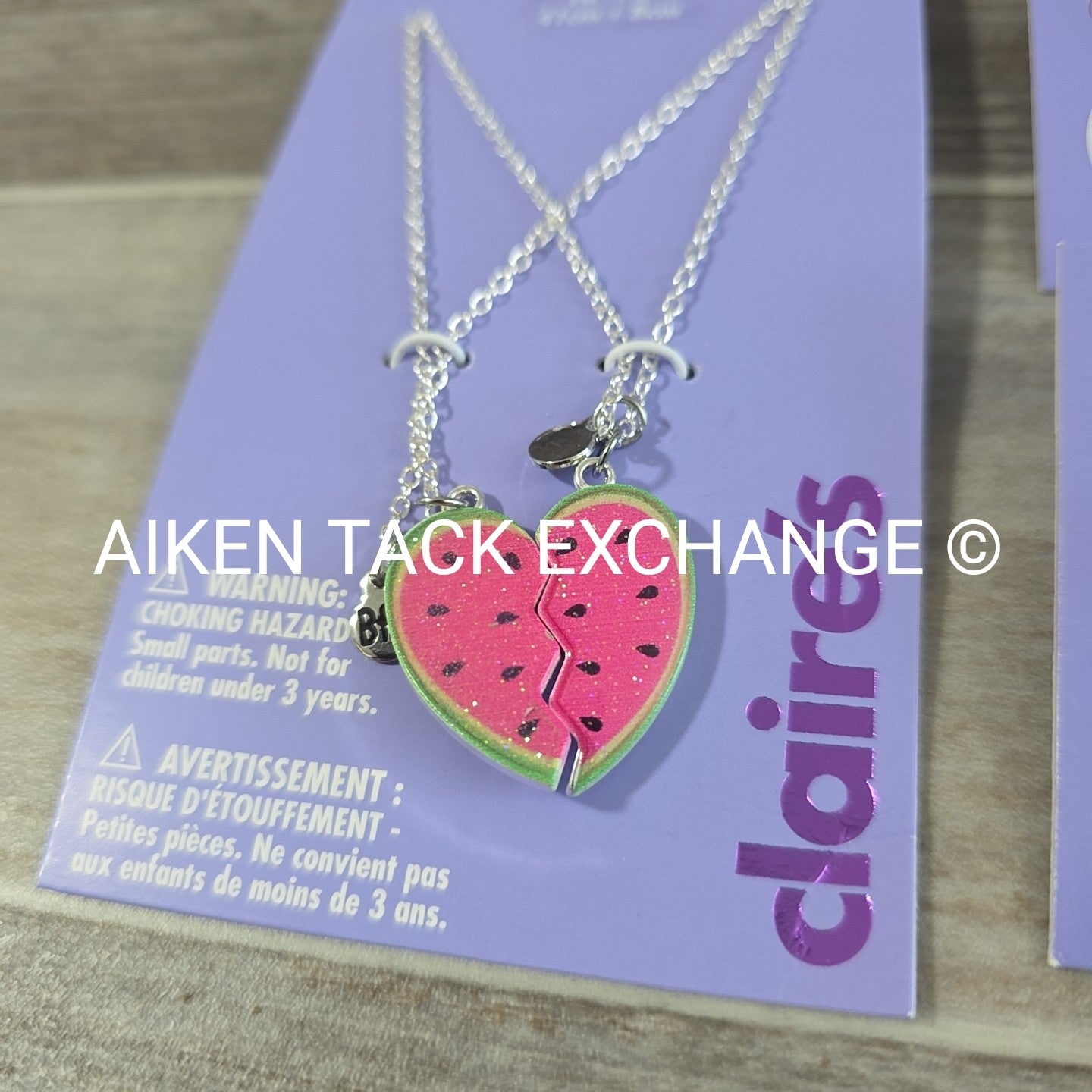 Claire's Necklace + 2 Sets of Earrings