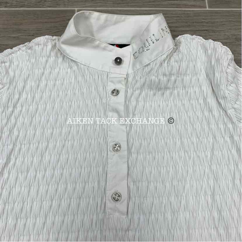 Equiline Amberk Short Sleeve Show Shirt, Size Small